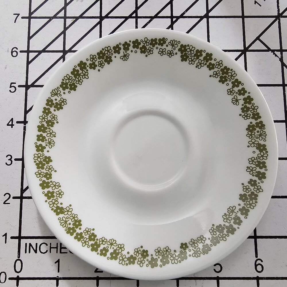 Vintage 1972 Spring Blossom (Corelle) by Corning/ Pyrex saucer